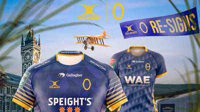 Gilbert extend partnership with Otago Rugby Football Union for five years